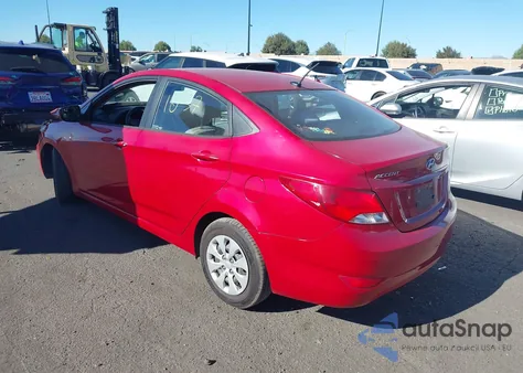 2015 Hyundai Accent Gls z USA, uszkodzony, nr VIN KMHCT4AE0FU801031